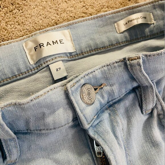 Frame Le Palazzo Crop Jeans - Picture 6 of 10